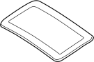54138217999 Sunroof Glass