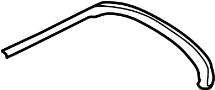 51137000517 Roof Molding (Left)