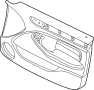 Door Interior Trim Panel (Front, Upper, Lower)