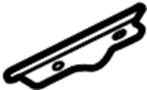 51468213970 Seat Belt Guide (Lower)