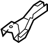 41217145354 Extension, supporting Steering. Rail Extension.