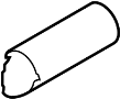 18307553643 TailPipe. Extension. (Left)