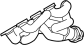11627842224 Exhaust Manifold