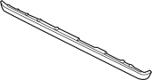 Door Trim Molding (Front, Upper)
