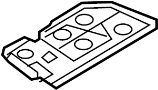 41117178134 Battery Tray