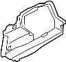 Trunk Trim Panel (Left, Rear, Upper)
