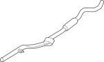 18307633119 Catalytic Converter (Front)