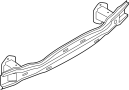 Bumper Impact Bar (Rear). Steel bar that performs.
