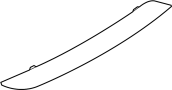 63147285745 Reflector Panel (Left, Rear)