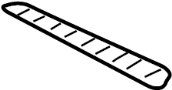 51477265575 Liftgate Trim Scuff Plate Cap (Left, Rear)