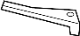 31126876991 Suspension Subframe Crossmember Brace (Left, Front, Rear, Lower)