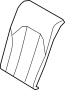 Seat Back Cushion Cover (Upper)