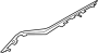 63316999931 Door Trim Molding (Rear, Upper)