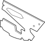 51427479153 Door Panel Insulation (Left, Rear)