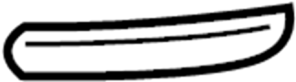 63148383011 Reflector Panel (Left)