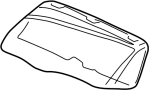 63128382191 Headlight Lens (Left)