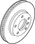 34112282801 Brake disc, ventilated. Rotor. (Left)