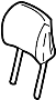 52108241605 Headrest