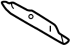51168222649 Interior Grab Bar Bracket (Left, Front)