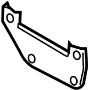 Bracket. Converter. Pipe. Amplifier. (Rear). Bracket used to support.