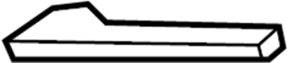 51117293787 Bumper Guide (Front, Upper)