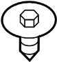 Bolt. (Upper, Lower). A threaded rod with a.