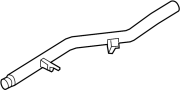18307645850 Exhaust Intermediate Pipe. (Front)