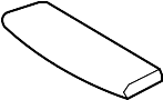 52107308749 Cover. Seat. Back Bolster Cushion. Cloth THIGH Support. Panel.