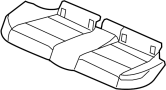 52207274548 Seat Cushion Foam (Rear, Lower)