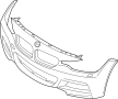 51118061647 Bumper Cover (Lower)