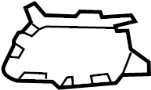 51118057199 Fog Light Housing (Left)