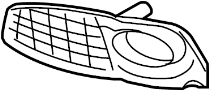 Fog Light Trim (Left, Front)