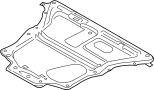31106860841 Powertrain Skid Plate (Rear)
