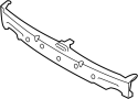 51117385286 Bumper Impact Absorber (Upper)