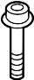 7149908709 Screw. Bumper. ISA. Support.