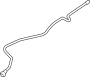 17229847127 Oil. Transmission. Cooler. Automatic. Hose. (Left)