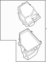 13718591831 Air Filter and Housing Assembly