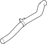 18308652305 Pipe. Intermediate. Exhaust. Center.