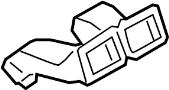 Instrument Panel Air Duct (Rear)