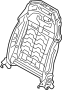 52107410469 Seat Back Frame