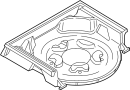 Spare Tire Compartment (Rear)