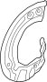 34106899159 Brake Dust Shield (Left)