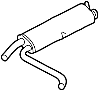 Exhaust Muffler (Front)