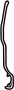 41218262663 Sunroof Drain Hose (Left)