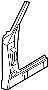 41218262647 Body A-Pillar (Left)
