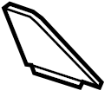 51117222849 Bumper Corner Cover (Left, Rear)