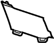 51118049073 Bumper Cover Cap (Left)
