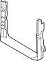 17117631474 Radiator Support Panel