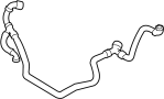 17127537109 Coolant hose. Inlet hose.