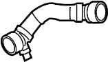 17127808116 Radiator Coolant Hose (Upper, Lower)